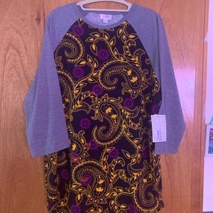 LulaRoe Print Randy Top